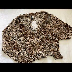 Women’s H&M Divided Leopard Top